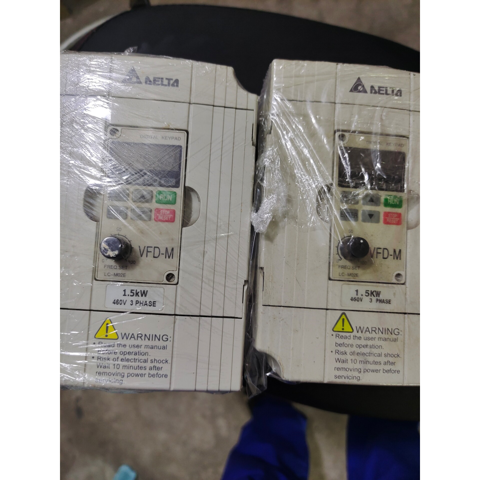 询价台达变频器 拆机台达变频器,VFD015M43B,1.5千瓦议价