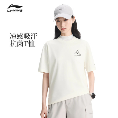 李宁户外CF溯短袖T恤圆领宽松