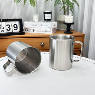 10不锈钢量杯厨房刻度杯家用烘焙打蛋杯子料理杯计量杯