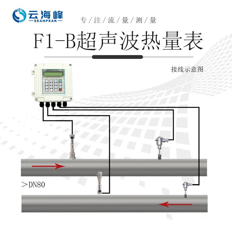 2023智能固定F1B外夹/插入式超声波流量计/热量表 五金/工具 其他阀门 原图主图