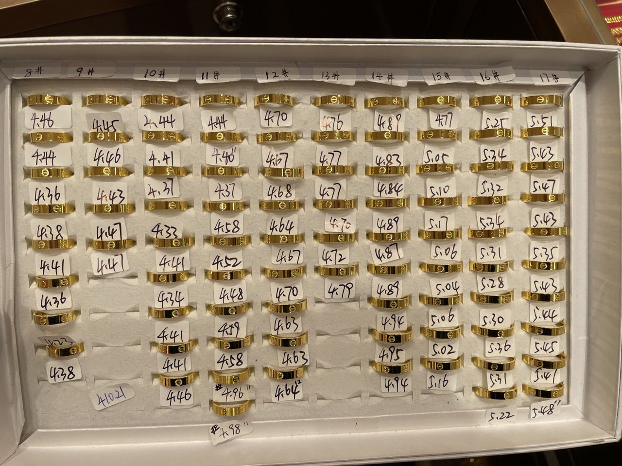 水贝黄金足金999金新款戒指5G卡戒年轮戒送女友送男友按克卖足999