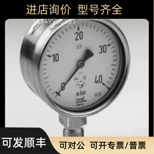 议价霍科德压力表RFM 10RB63 RFM P150TNB100 RFMP230TNB63 RFM4R