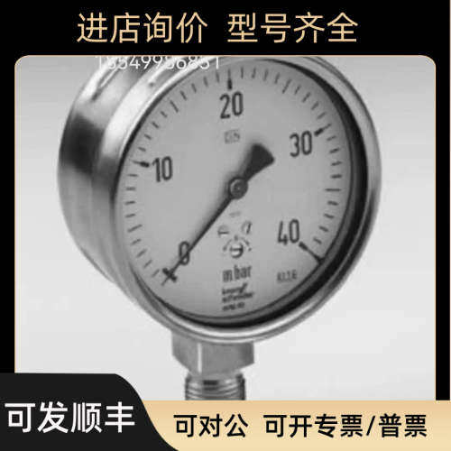 议价霍科德压力表RFM 10RB63 RFM P150TNB100 RFMP230TNB63 RFM4R
