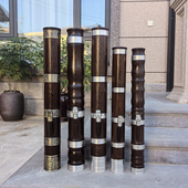 云南水烟筒花梨木精品老式 烟具水烟斗 实木鸡翅木烟筒竹子礼物男士