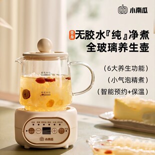 养生壶2025新款第一名小南瓜办公室玻璃花茶一人小型煮茶电炖杯