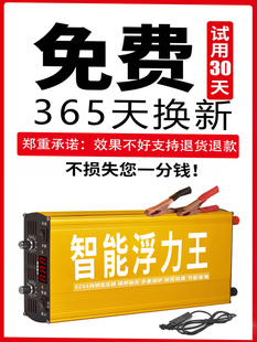 大功率逆变机头进口大管浮力吸王12v升压电源电瓶转换器 2024正品