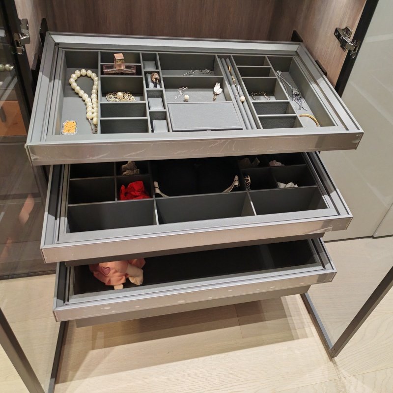 衣柜拉篮首饰盒抽屉式格子抽内置裤架伸缩滑轨挂裤子抽拉架五金,基础建材,柜内裤架,淘宝优惠券,粉丝福利购,淘宝优惠卷