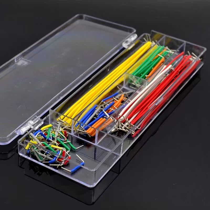 14kind 10strip = 140pcs U Shape Solderless Breadboard Jumper