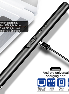 New Electric USB Kitchen Candle Lighter Rechargeable Windpro