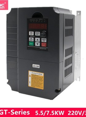 5.5KW/7.5KW Single-phase Inverter Output 3-Phase VFD Frequen