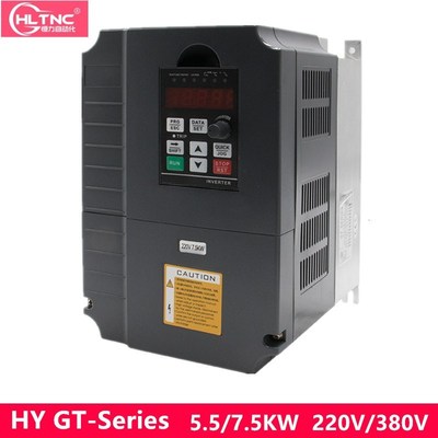 5.5KW/7.5KW Single-phase Inverter Output 3-Phase VFD Frequen