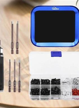 340pcs Screws Box Kit with Screws Tray Universal RC Car