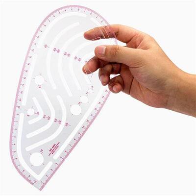 13pcs Sewing Ruler Line French Curve Ruler Cutting Mat Set