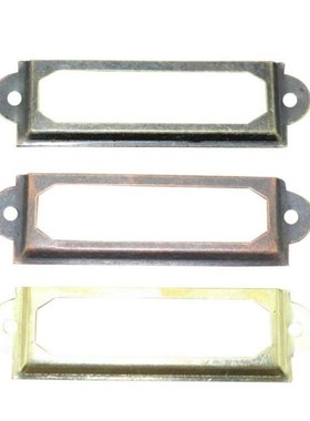 50 Pack Office Library File Drawer Cabinet Card Tag Label Ho