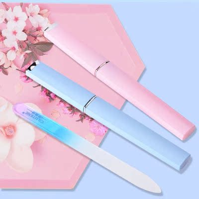 Profession 1 Pcs Durable Crystal Glass Nail Files Buffer Ma