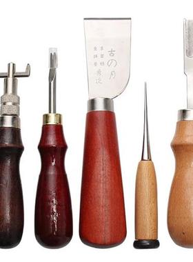 KiWarm Professional 37/61/18Pcs Leather Craft Tools Kit Hand