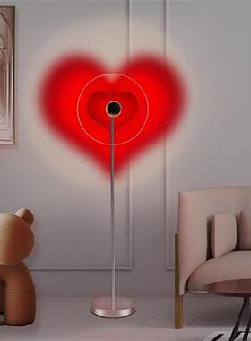 Red Heart Night Light Heart Shaped Atmosphere Light LED