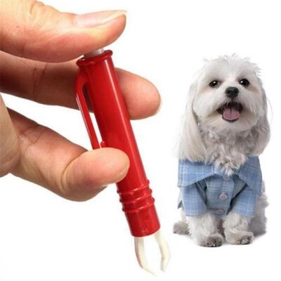Mite Acari Tick Remover Eliminate Tweezers Pet Dog Cat Flea