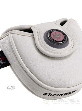 Golf Putter Cover Headcover Magnetic Closure Skull Pattern G