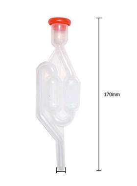 One-way Wine AirLock Beer Brewing Fermentation Check Valve P