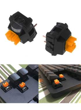 Dust-proof Orange Switches 3 Pin for Razer BlackWidow Mechan