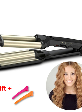 Hair Crimper Curling Iron Ceramic Crimpers Wavers Curler Wan