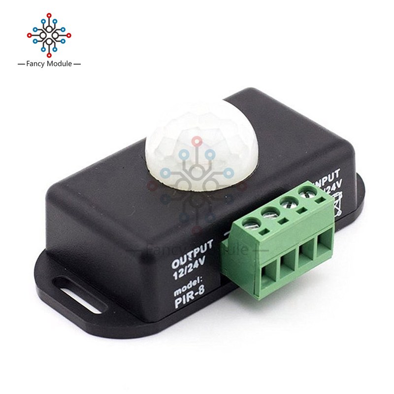 DC 12V/24V Body Infared IR Motion Sensor Switch 8A Human Mot