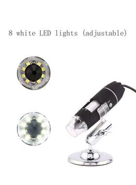Adjustable 1600X 2MP 1080P 8 LED Digital Microscope Type-C M