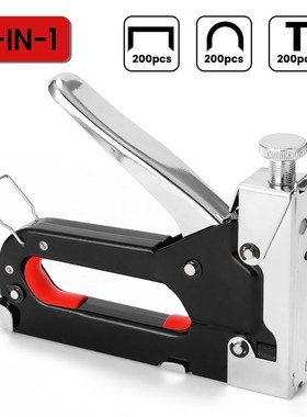 3 In1 Staple Machine 适用于 Soft Wood Furniture Manual Stapl