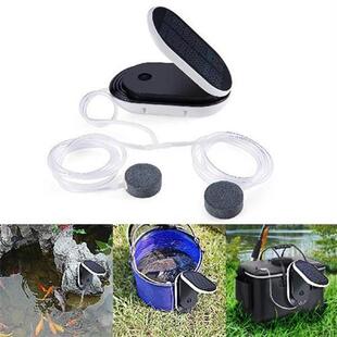 1PC Solar Powered Oxygenator Water Oxygen Pump Pond Aerator