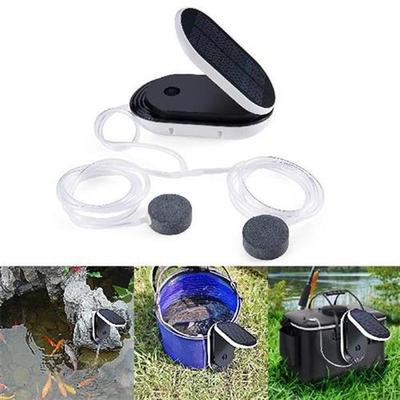 1PC Solar Powered Oxygenator Water Oxygen Pump Pond Aerator