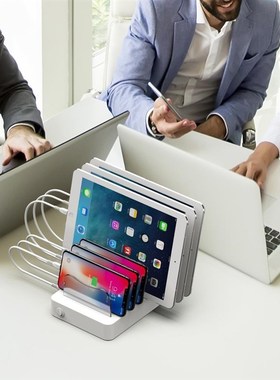 Soopii Quick Charge 3.0 60W/12A 6 Port USB Charging Station