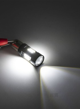 2Pc White Canbus No Error P21W 1156 BA15S LED Light Bulb For