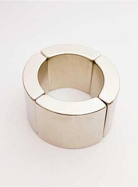 4PCS NdFeB Magnet Arc OR17xIR11.5x90degxT20 mm N5 Motor Mag