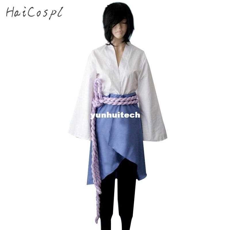 Uchiha Sasuke Cosplay Costume Anime Naruto Disguise Outfit S