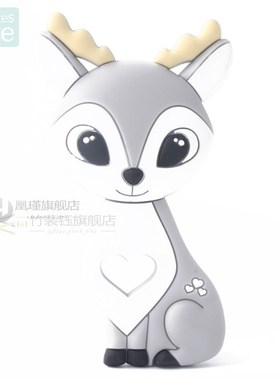 1pc Silicone Teether Christmas Gifts Tree Snowflake Pacifier