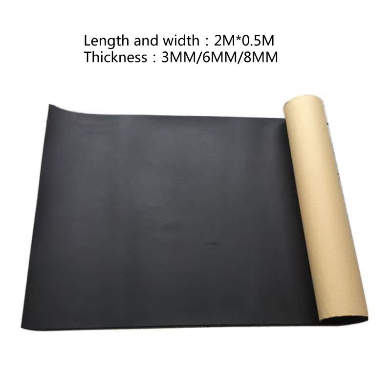 1 Roll 200cmx50cm 3mm/6mm/8mm Adhesive Closed Cell Foam Shee