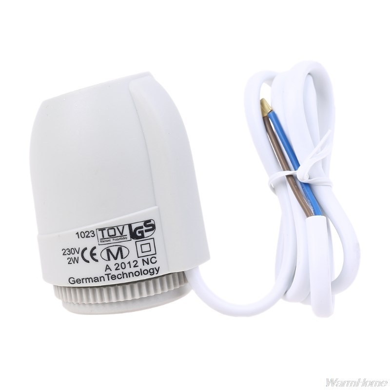230V Normally Closed Thermal Actuator M30x1.5 NC 2W 2-Wire f