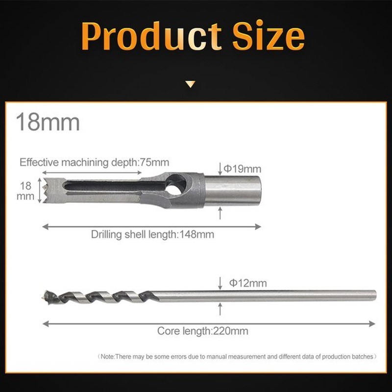 Drill Bits 1 Pcs 12mm 14mm 16mm 18mm 20mm  Alloy Steel Squar