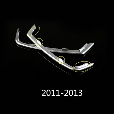 Car door tweeter slot plug stickers for BMW f10 f11 auto fro