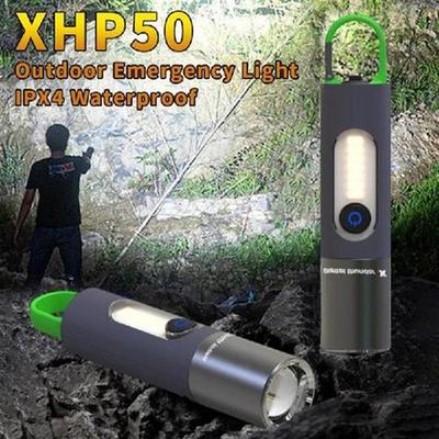 Mini Keychain Flashlight Outdoor Camping Emergency Light Alu