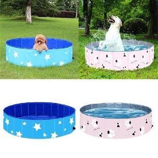 Portable Bathing Tub For Dog Foldable Dog Pool Collapsible
