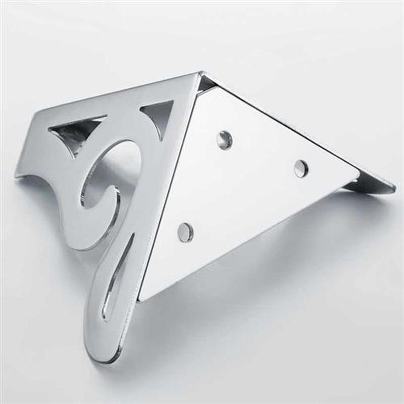 4pcs Hollow Carving Metal Furniture Legs with Rubber Feet Pa