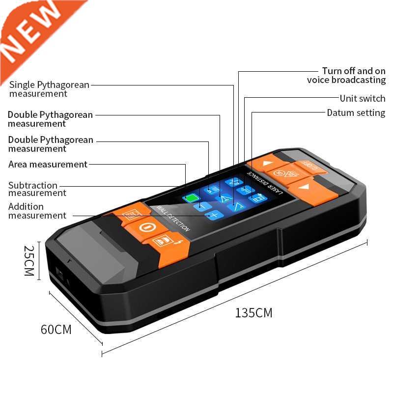 Metal Detector Wiring Detector Laser Distance Meter Rangefi
