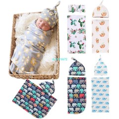 Envelope for Newborns Baby Swaddles Set with Hat Wrap Baby B