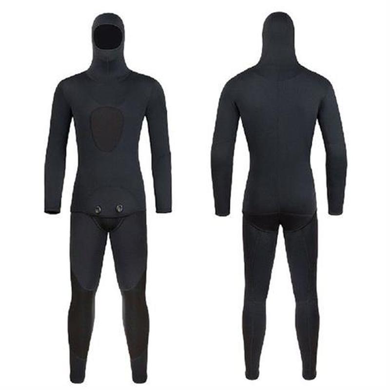 3mm Neoprene Hooded Wetsuit Thickened One-Piece Underwater
