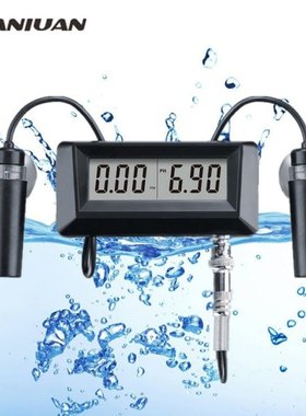 2 in 1 Water Monitor Portable Digital PH Meter 0.00-14.00 PH