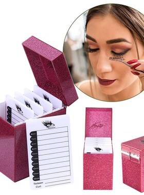 5 Layer Support Box Eyelashes Acrylic Display Stand False E