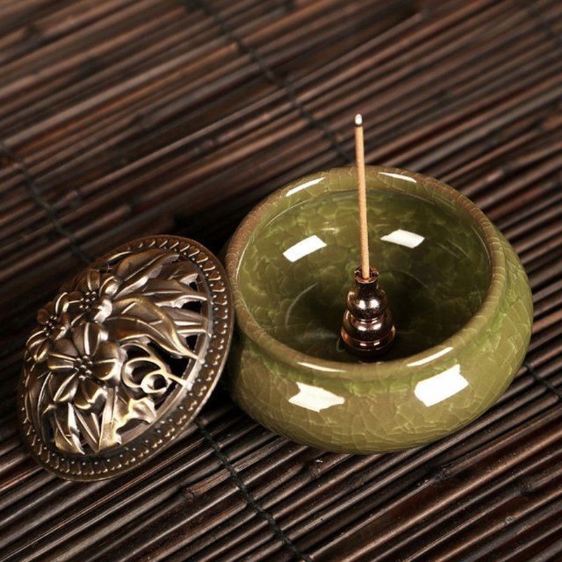 New Alloy Copper Incense Holder Can Be Fixed Incense Sticks