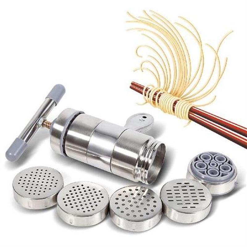 1pc Portable Manual Operated Stainless Steel Pasta Maker
